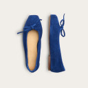 Prima Ballerina, cornflower velvet